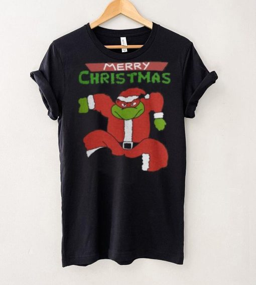 TMNT Raphael Santa Claus Christmas Shirt