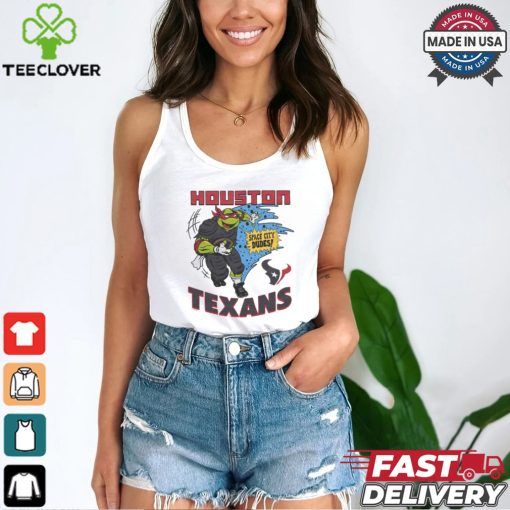 TMNT Raphael x Houston Texans Shirt