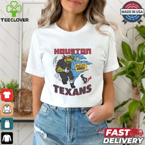 TMNT Raphael x Houston Texans Shirt