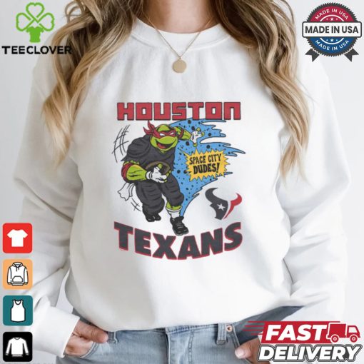 TMNT Raphael x Houston Texans Shirt