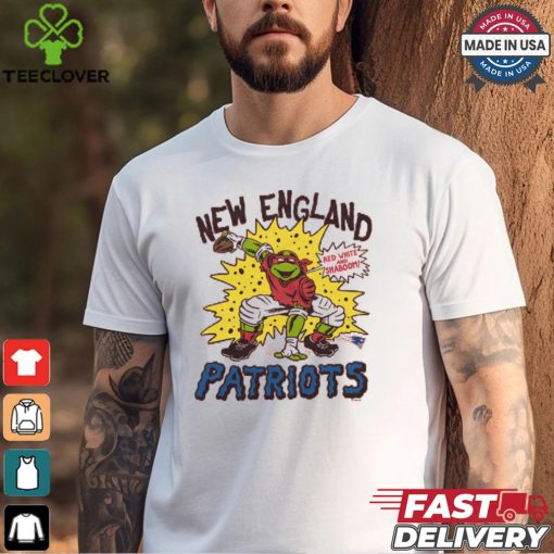 TMNT Raphael x New England Patriots Shirt