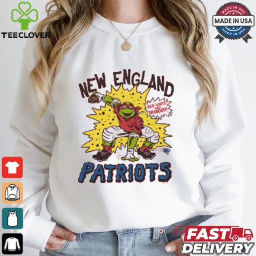 TMNT Raphael x New England Patriots Shirt