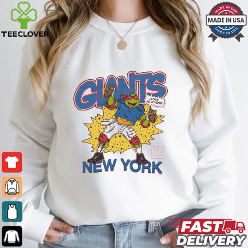 TMNT Raphael x New York Giants Shirt