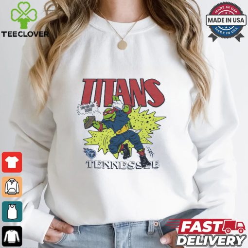 TMNT Raphael x Tennessee Titans Shirt