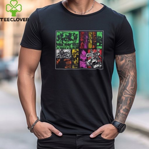 TMNT The Old Turtle Den Comic Origins Black Color Unisex T Shirt
