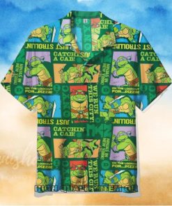TMNT We Run This City Short Sleeve Hawaiian Shirt