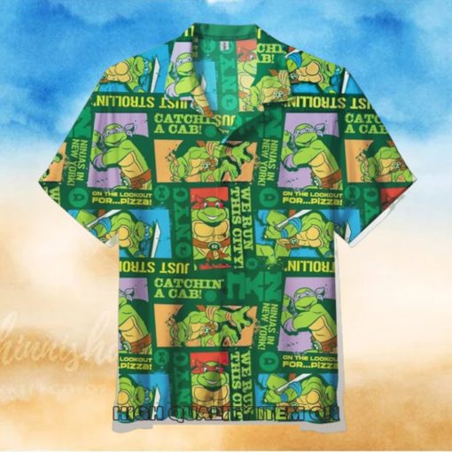 TMNT We Run This City Short Sleeve Hawaiian Shirt