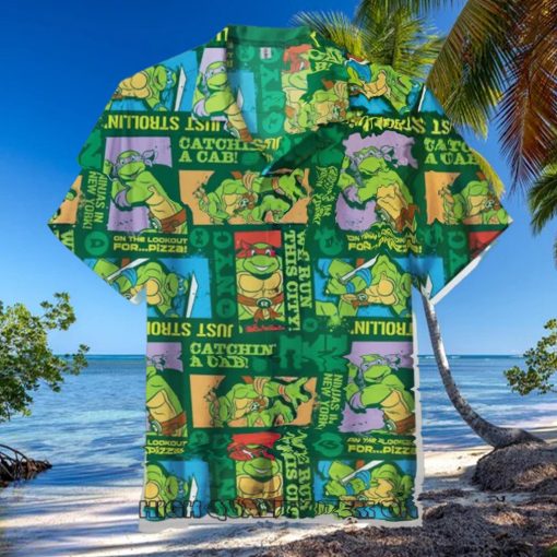 TMNT We Run This City Short Sleeve Hawaiian Shirt