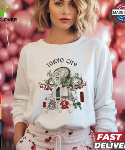 TOKYO CITY Souvenir Embroidery Short sleeve Shirt