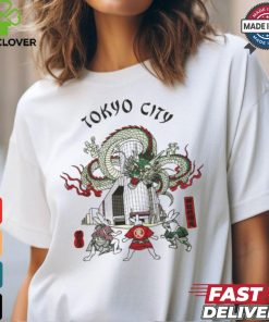 TOKYO CITY Souvenir Embroidery Short sleeve Shirt