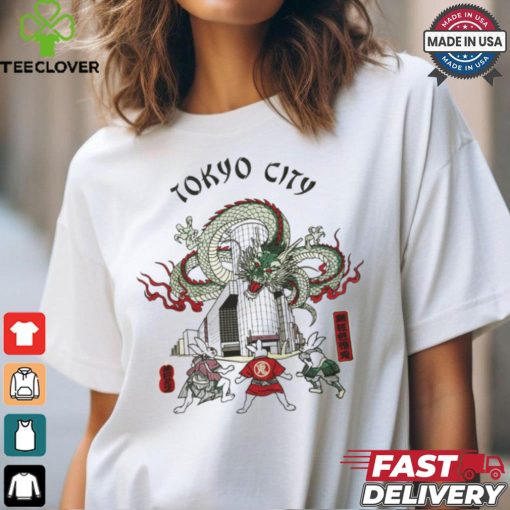 TOKYO CITY Souvenir Embroidery Short sleeve Shirt