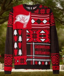 Christmas Gift Tampa Bay Buccaneers Red Black Color Ugly Christmas Sweaters