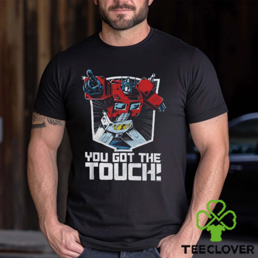 TRANSFORMERS Mighty T Shirt You Got The Touch TRANSFORMERS Mighty T Shirt You Got The Touch