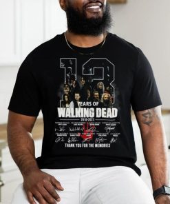 TRENDING 13 Years Of Walking Dead 2010 2023 Thank You For The Memories Unisex T shirt