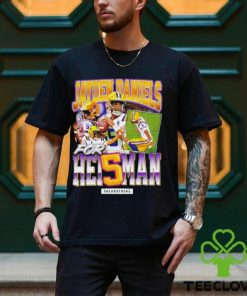 TRENDING Jayden Daniels LSU Tigers for Heisman graphic shirt