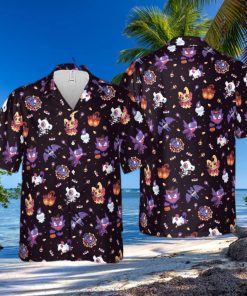 TRICK OR TREAT POKE WEEN POKEMON HAWAIIAN SHIRT