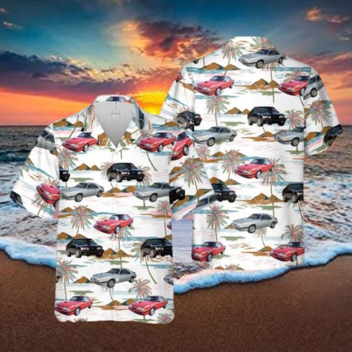 TRQD1208BC15 Ford Mustang SVO Hawaiian Shirt