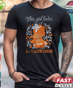 This girl loves her volunteers shirt