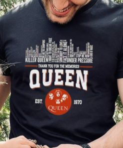 Thank You For The Memories Queen Est – 1970 T Shirt 3 Thank You For The Memories Queen Est – 1970 T Shirt