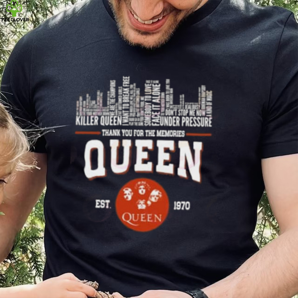 Thank You For The Memories Queen Est – 1970 T Shirt Thank You For The Memories Queen Est – 1970 T Shirt