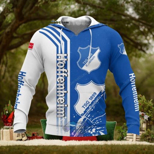 TSG 1899 Hoffenheim Blue White Pullover Hoodie