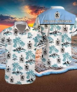 TSV 1860 Munich Soccer Hawaiian Shirt