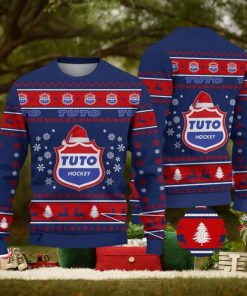 TUTO Hockey Ugly Christmas Sweater Ideal Gift For Fans