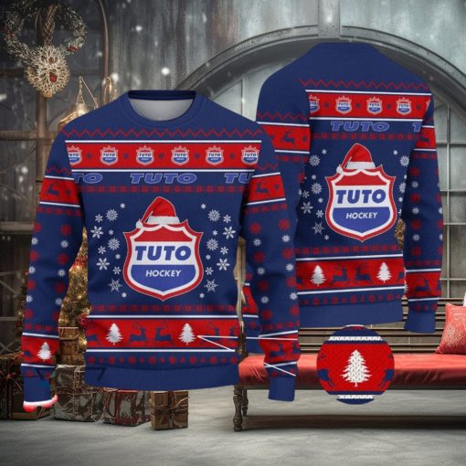 TUTO Hockey Ugly Christmas Sweater Ideal Gift For Fans
