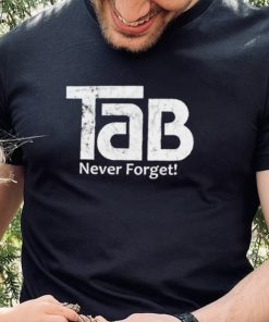 TaB Soda never forget logo shirt