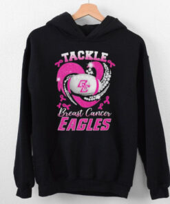 Tackle Breast Cancer Boston College Eagles Diamond Heart Shirt