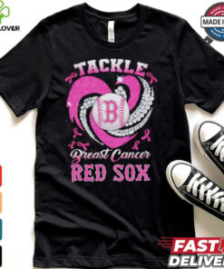 Tackle Breast Cancer Boston Red Sox diamond heart shirt