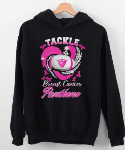 Tackle Breast Cancer Georgia State Panthers Diamond Heart Shirt