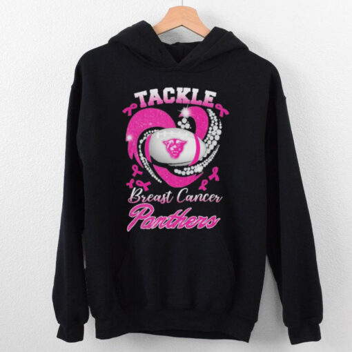 Tackle Breast Cancer Georgia State Panthers Diamond Heart Shirt