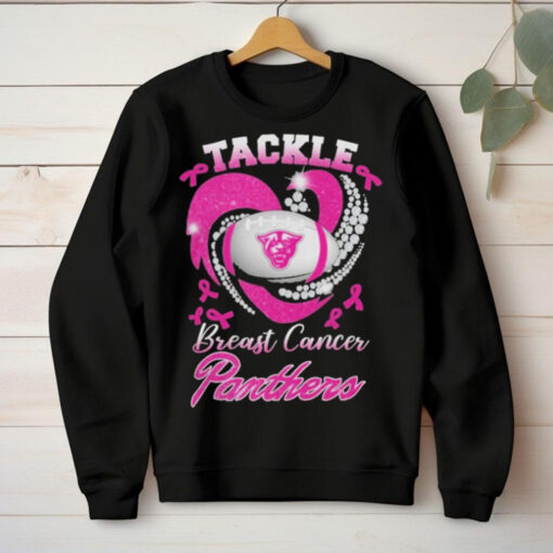 Tackle Breast Cancer Georgia State Panthers Diamond Heart Shirt