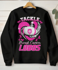 Tackle Breast Cancer New Mexico Lobos Diamond Heart Shirt