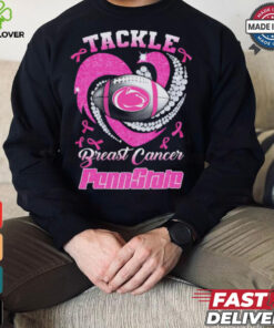 Tackle Breast Cancer Penn State Nittany Lions diamond heart shirt