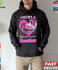 Tackle Breast Cancer Penn State Nittany Lions diamond heart shirt