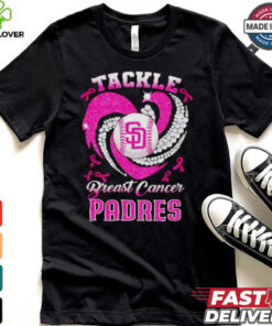 Tackle Breast Cancer San Diego Padres diamond heart shirt