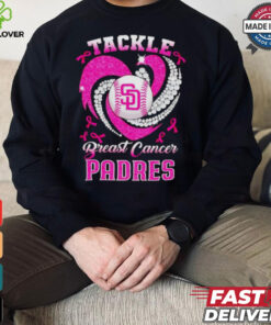 Tackle Breast Cancer San Diego Padres diamond heart shirt