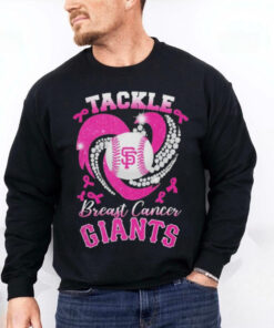 Tackle Breast Cancer San Francisco Giants Diamond Heart Shirt