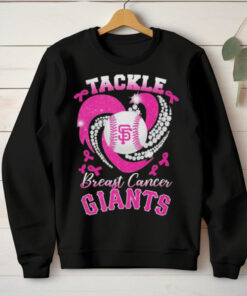 Tackle Breast Cancer San Francisco Giants Diamond Heart Shirt