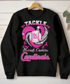 Tackle Breast Cancer St. Louis Cardinals Diamond Heart Shirt