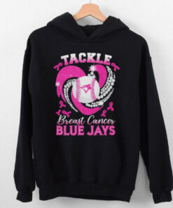 Tackle Breast Cancer Toronto Blue Jays Diamond Heart Shirt