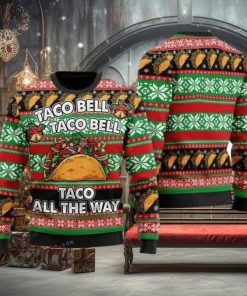 Taco All The Way Ugly Sweater Party