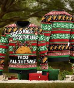 Taco All The Way Ugly Sweater Party