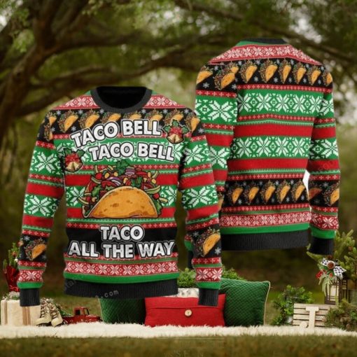 Taco All The Way Ugly Sweater Party