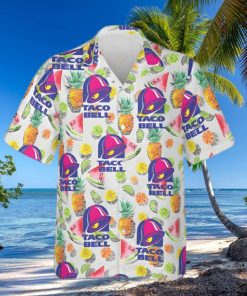 Taco Bell Pineapple Hawaiian Shirt