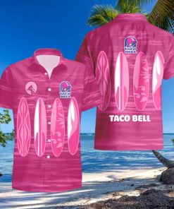Taco Bell Surfboard Funny Summer Beach Hawaiian Shirt And Shorts