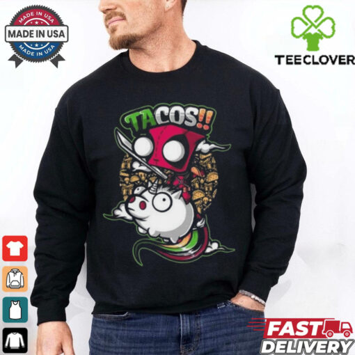 Taco Deadpool Unicorn Shirt