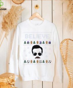 Tacos Ted Lasso Believe Christmas White Royal Shirt